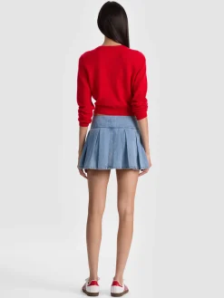 AMY DENIM MINI SKIRT