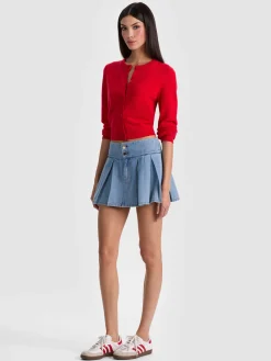 AMY DENIM MINI SKIRT