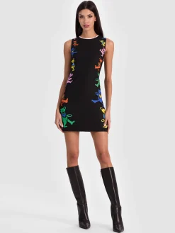 A+O X GRATEFUL DEAD CLYDE MINI DRESS