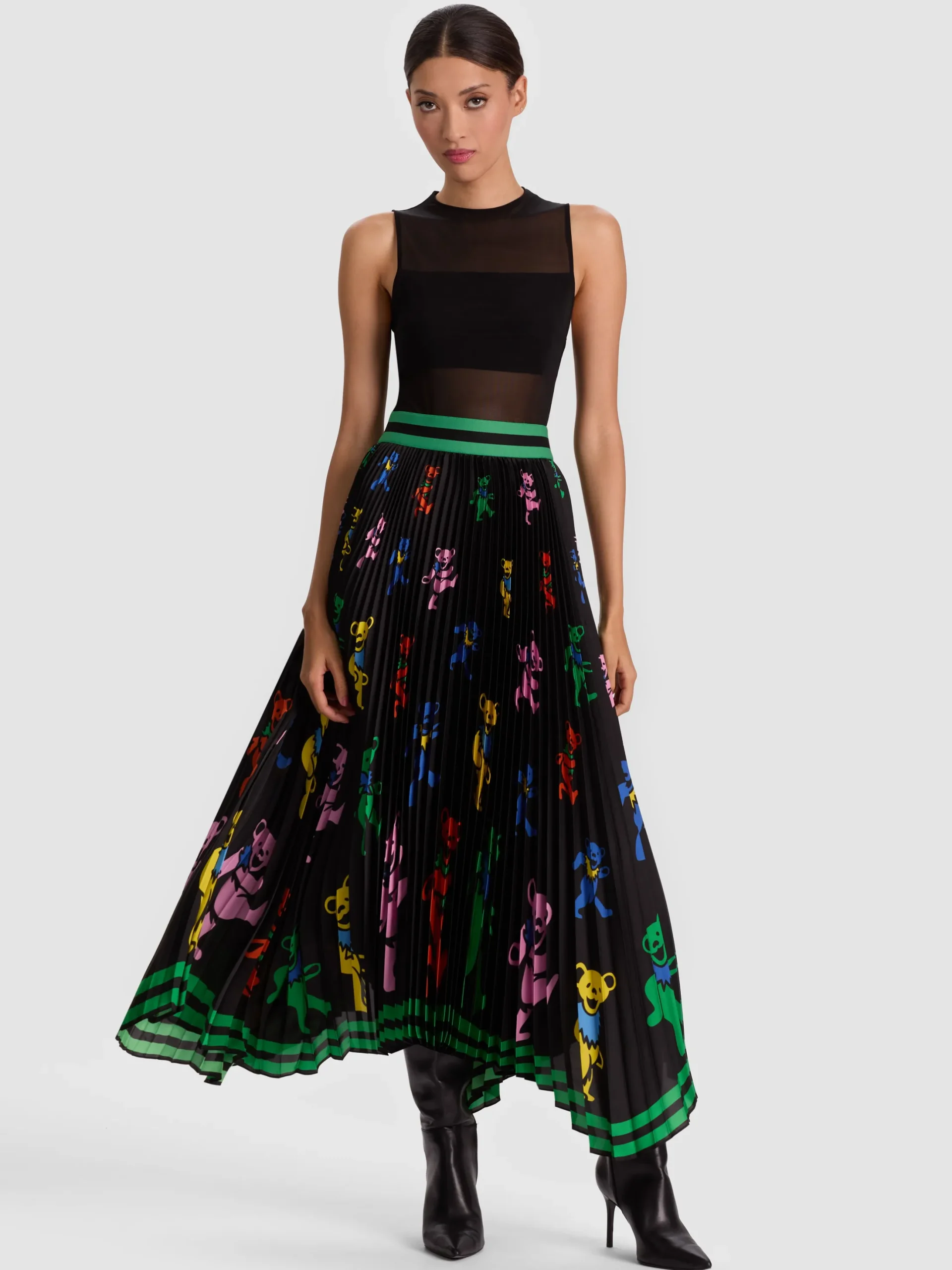 A+O X GRATEFUL DEAD KATZ MAXI SKIRT