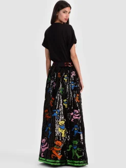 A+O X GRATEFUL DEAD TINA BALLGOWN SKIRT