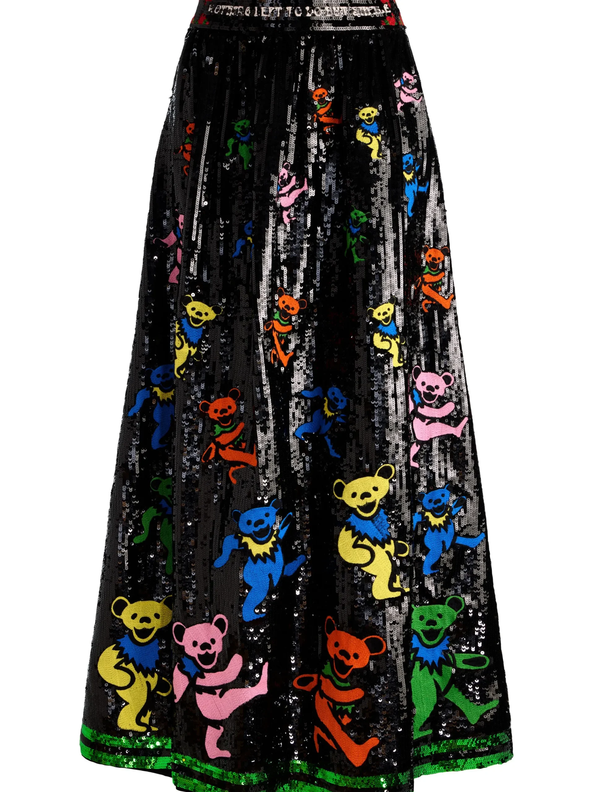 A+O X GRATEFUL DEAD TINA BALLGOWN SKIRT