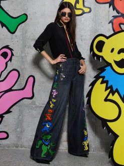 A+O X GRATEFUL DEAD WILLA BLOUSE