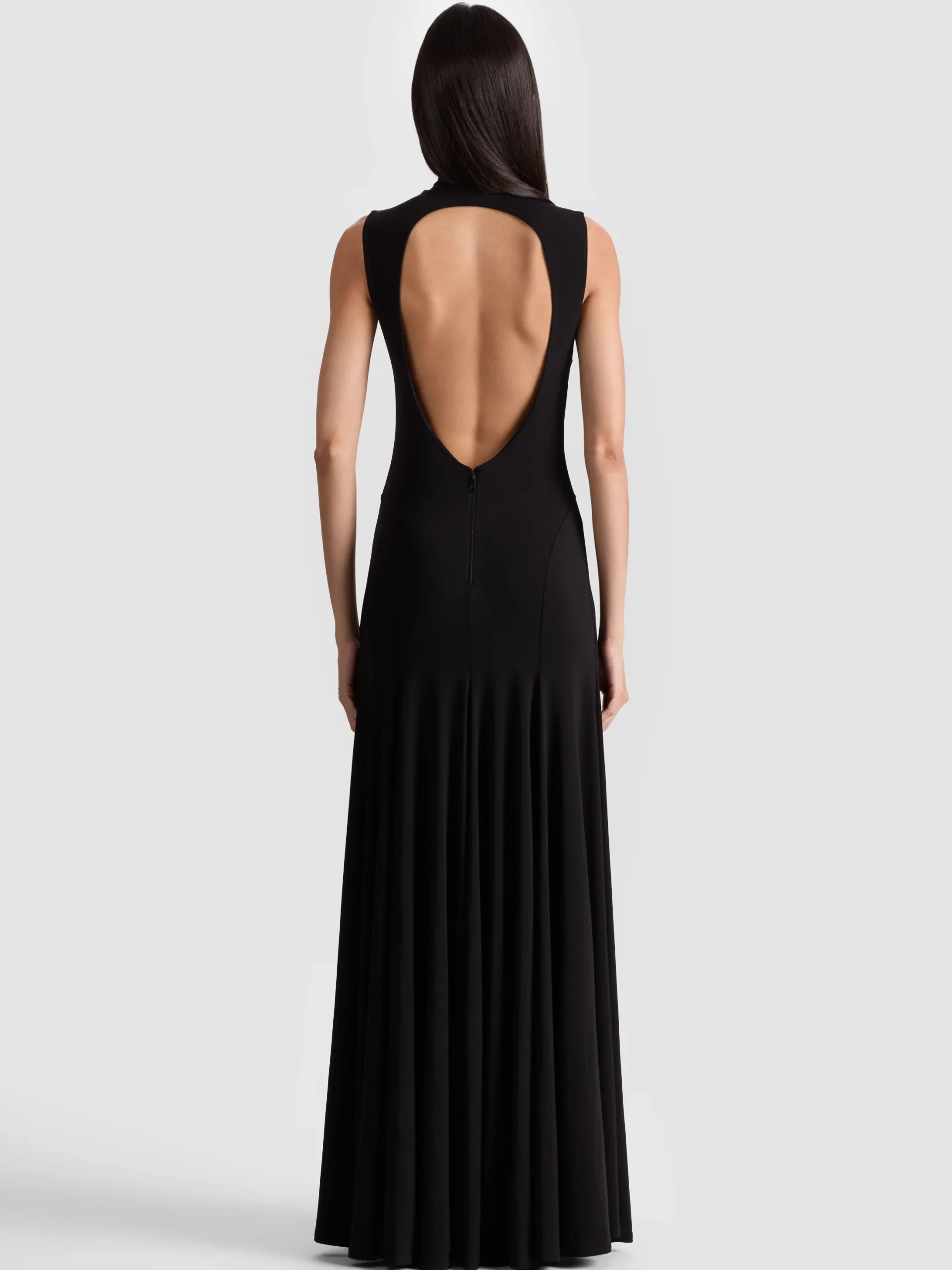 AUGUSTA OPEN BACK MAXI DRESS