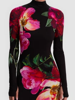 AUGUSTA OPEN BACK MAXI DRESS