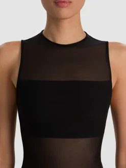 BANDEAU SLEEVELESS BODYSUIT