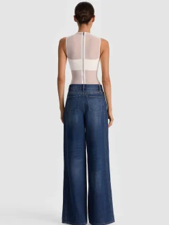 BANDEAU SLEEVELESS BODYSUIT