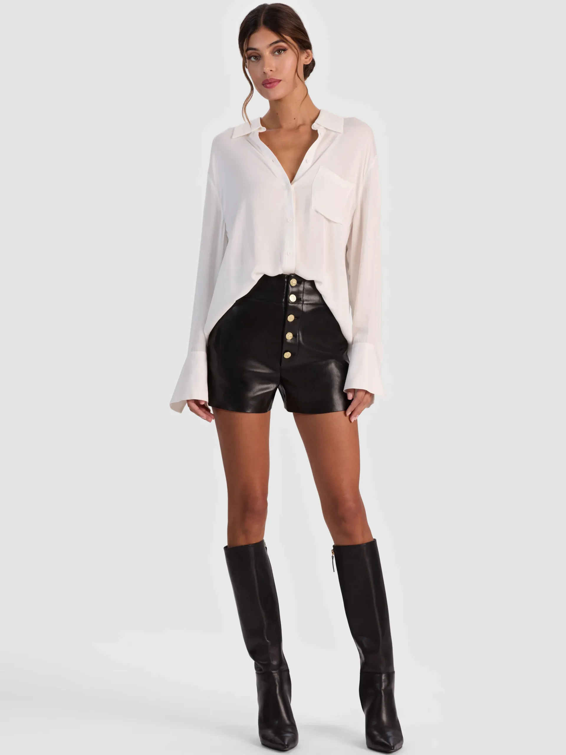 BAYLOR VEGAN CORSET SHORT