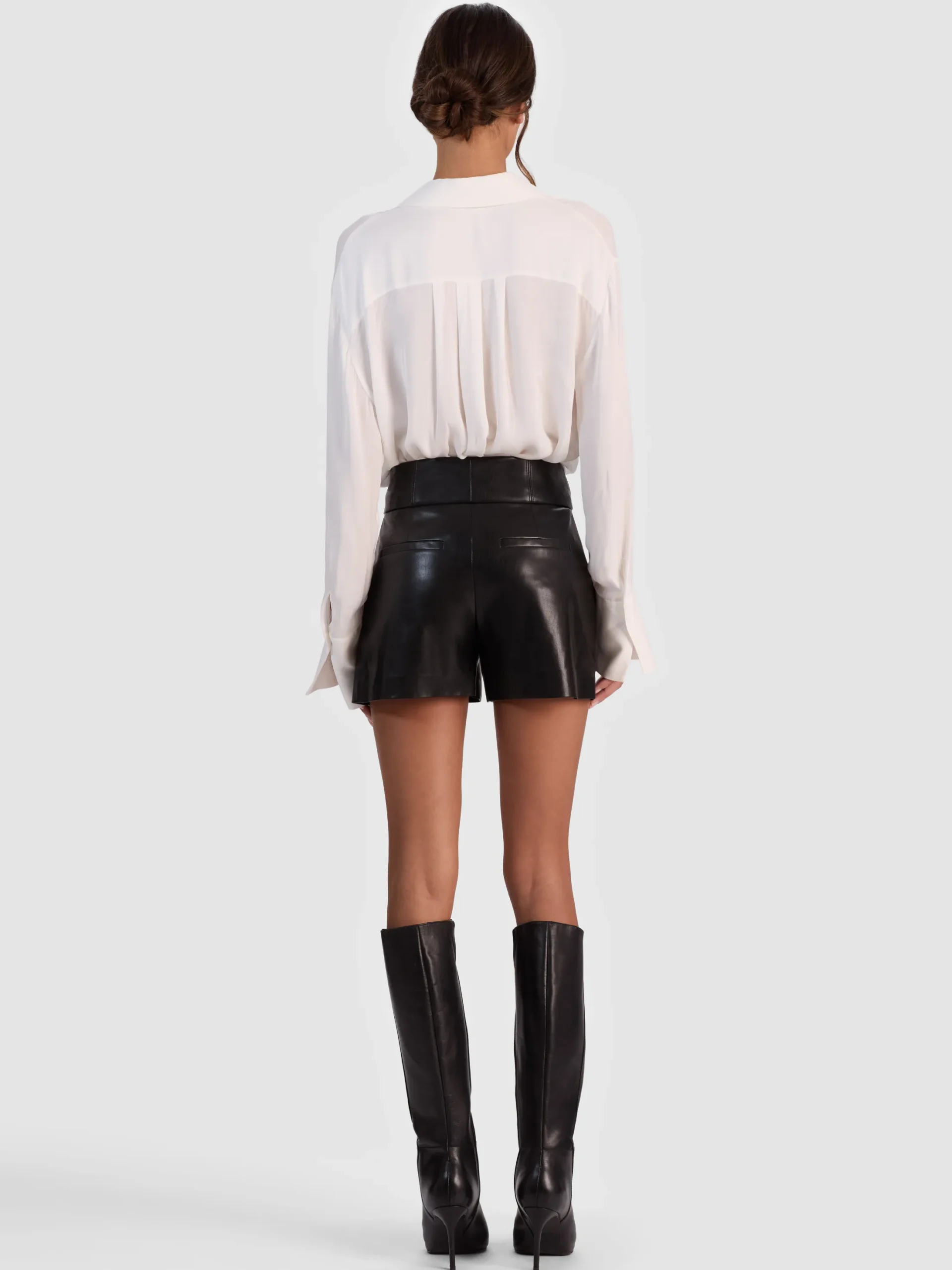 BAYLOR VEGAN CORSET SHORT