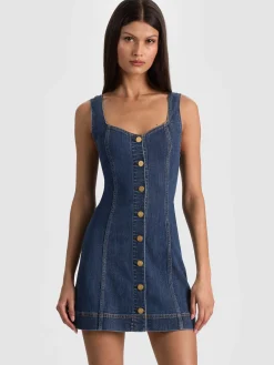 BEA DENIM MINI DRESS