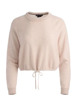 BERNETTA CROPPED CASHMERE PULLOVER