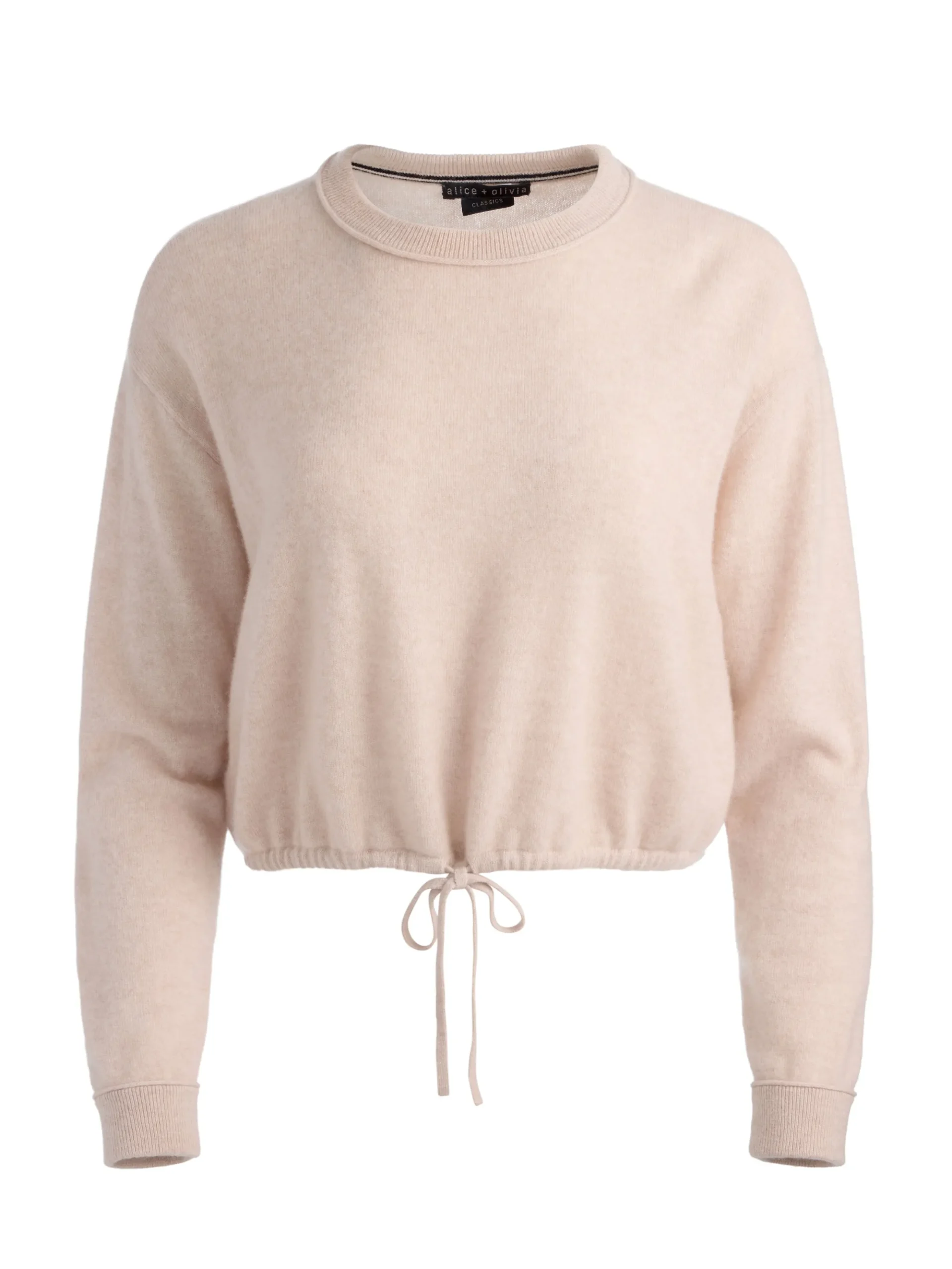 BERNETTA CROPPED CASHMERE PULLOVER