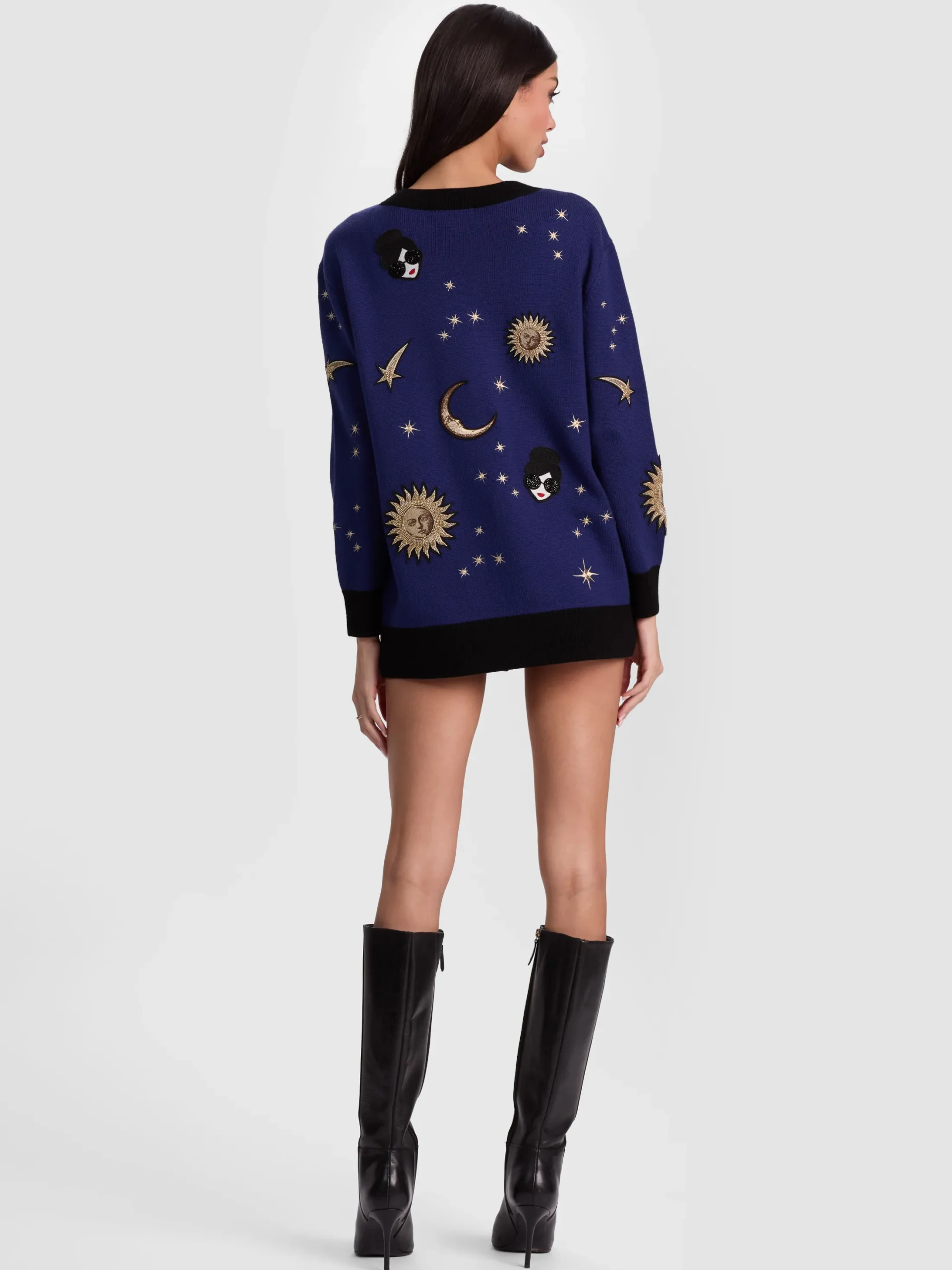 BRADFORD CELESTIAL STACEFACE CARDIGAN
