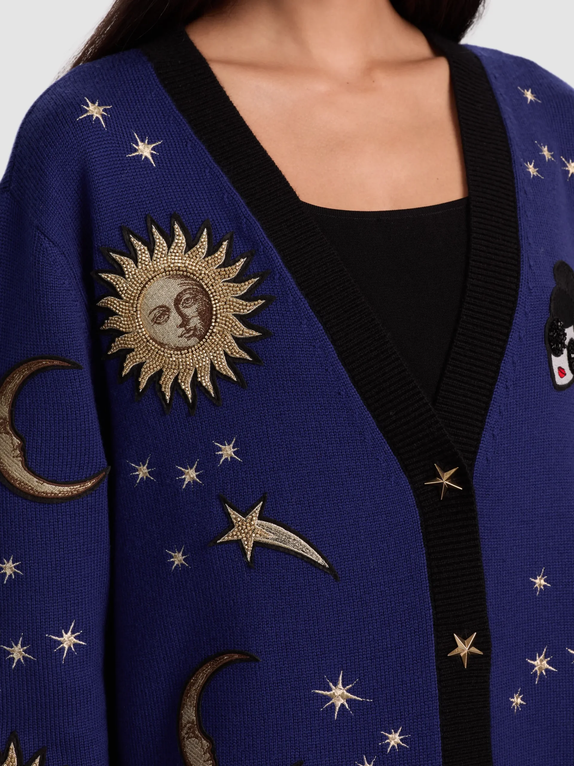 BRADFORD CELESTIAL STACEFACE CARDIGAN