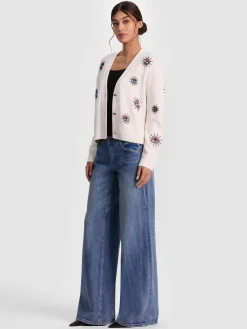 BRADLEY SHORT EMBELLISHED CARDIGAN