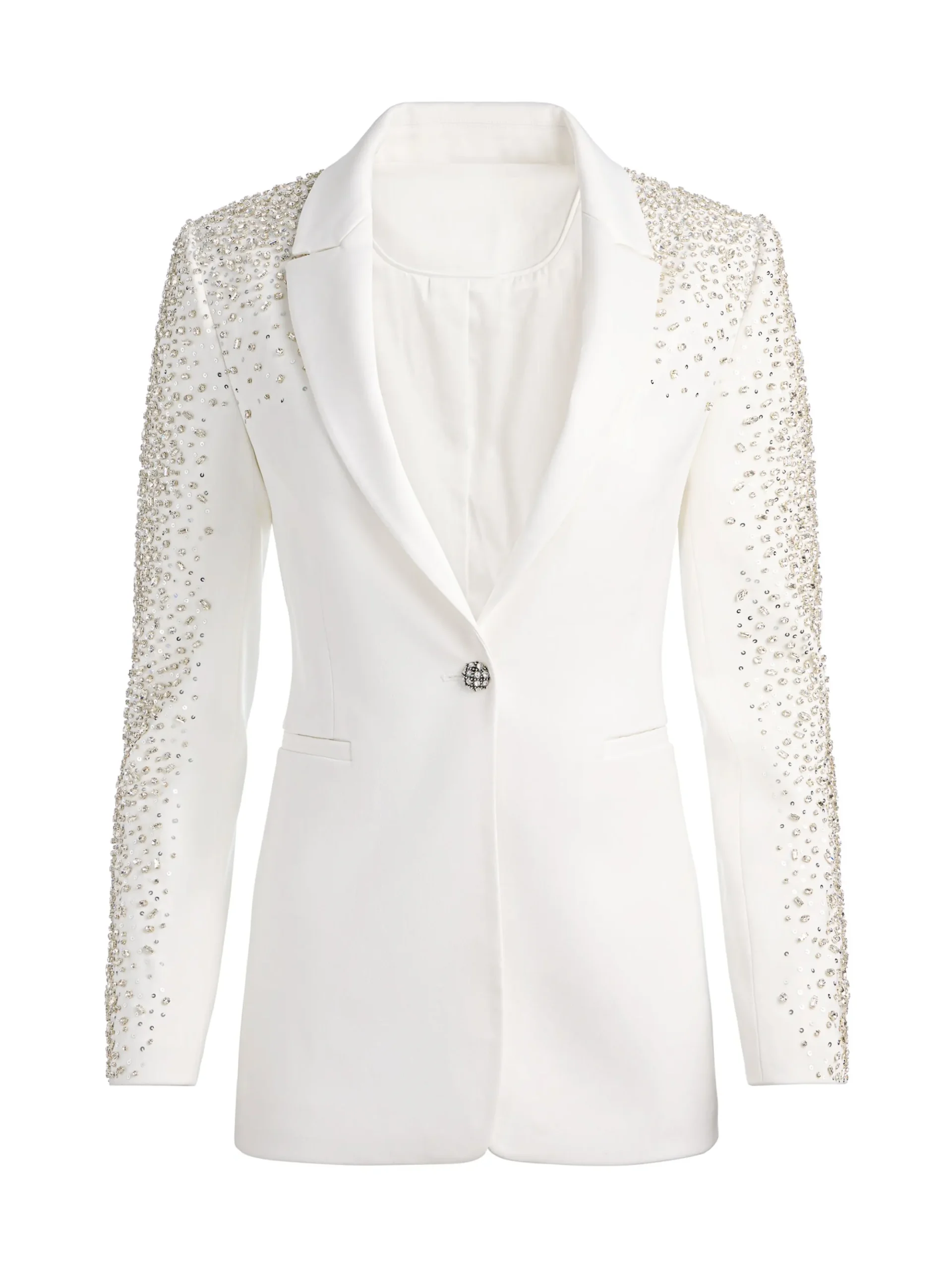 BREANN EMBELLISHED FITTED BLAZER