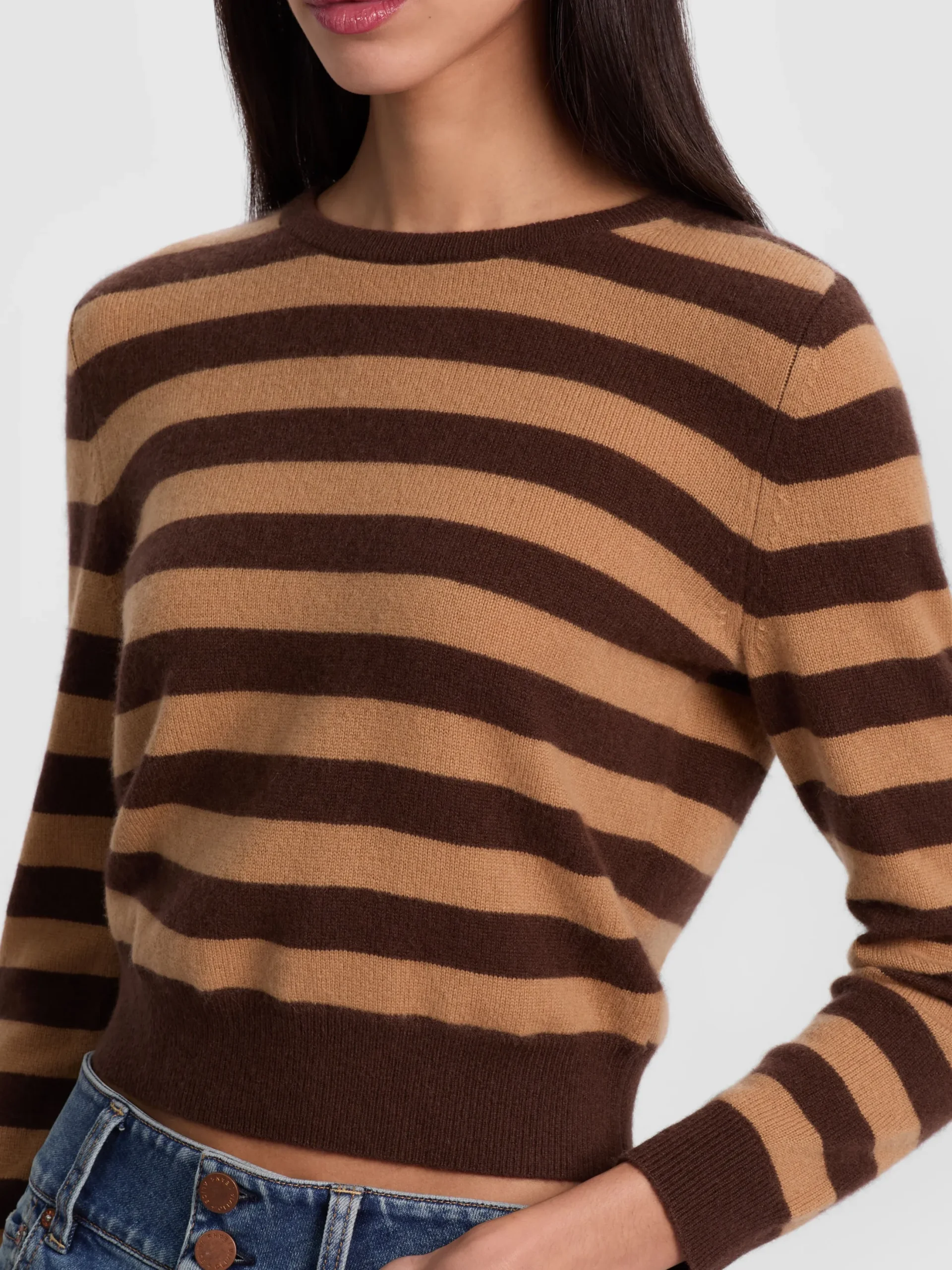 CAROLANN CASHMERE SHRUNKEN PULLOVER