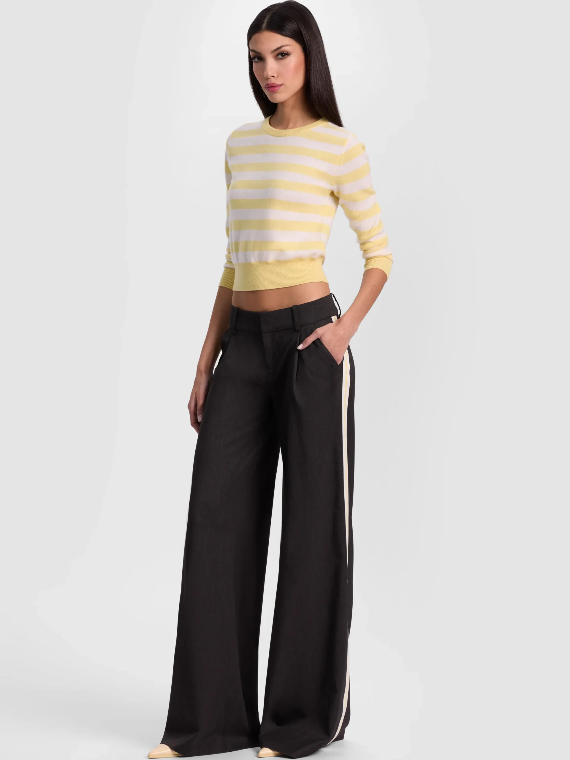 CAROLANN CASHMERE SHRUNKEN PULLOVER