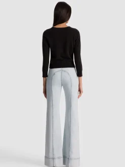 CAROLANN CASHMERE SHRUNKEN PULLOVER