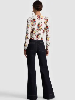 CARSON PRINTED CARDIGAN