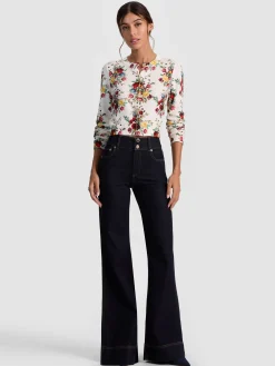 CARSON PRINTED CARDIGAN