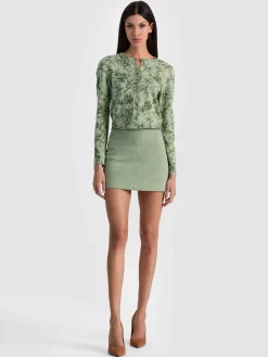 CARSON PRINTED CARDIGAN