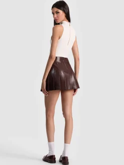 CARTER VEGAN MINI SKIRT