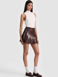 CARTER VEGAN MINI SKIRT