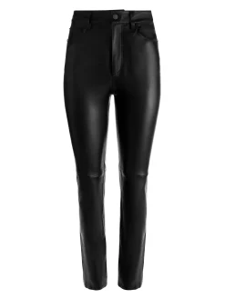 CASEY LEATHER ANKLE PANT