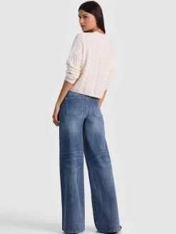 CECILIE CASHMERE CABLEKNIT PULLOVER