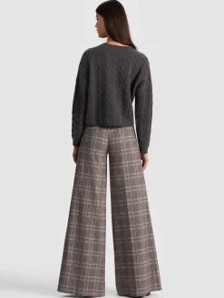 CECILIE CASHMERE CABLEKNIT PULLOVER