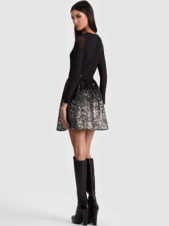 CHARA EMBELLISHED MINI DRESS