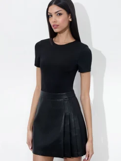 CHARA VEGAN MINI DRESS