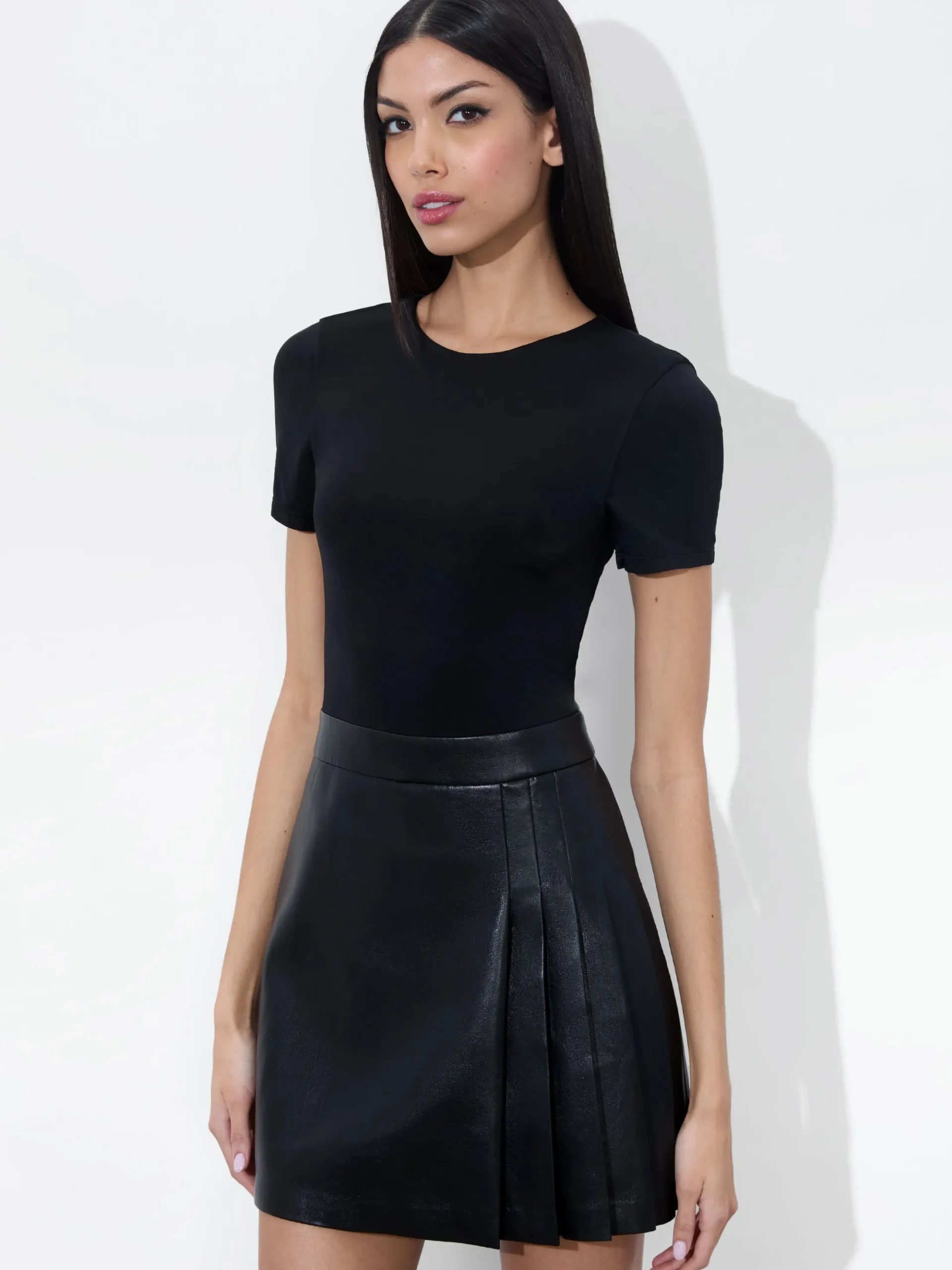 CHARA VEGAN MINI DRESS