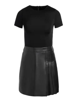 CHARA VEGAN MINI DRESS