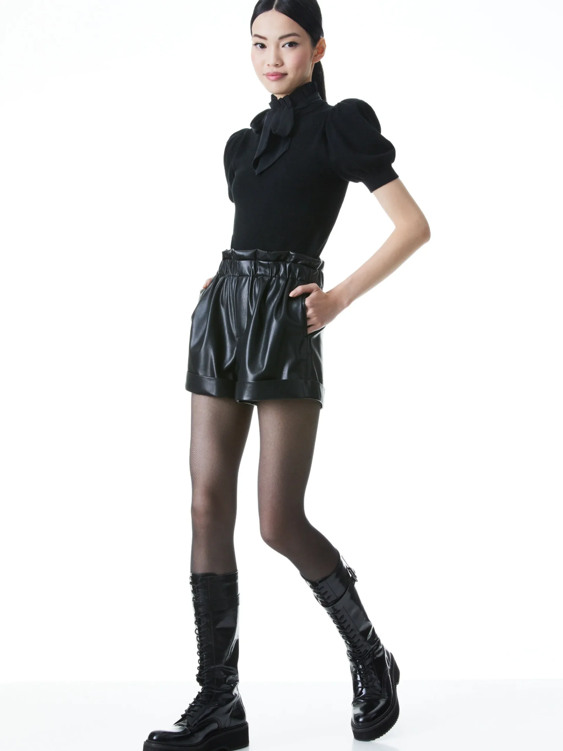 CHASE PUFF SLEEVE SWEATER