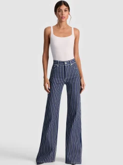 CHIC STRIPED JEAN