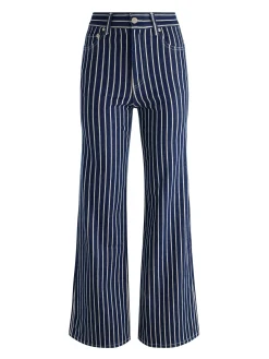 CHIC STRIPED JEAN