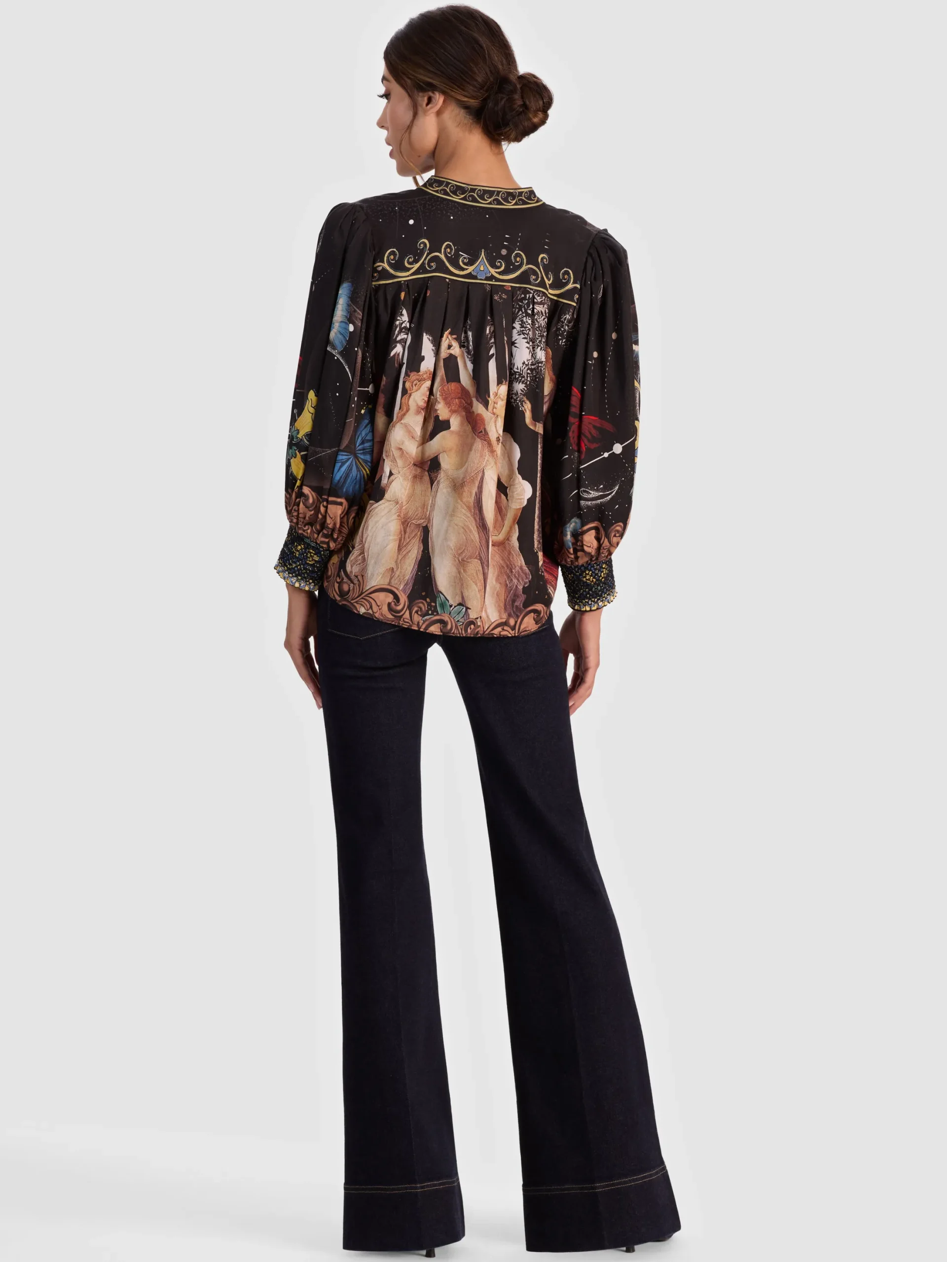 CORA BUTTON DOWN BLOUSE