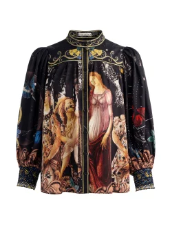 CORA BUTTON DOWN BLOUSE