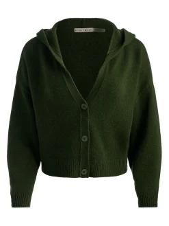 COREY HOODED CASHMERE CARDIGAN