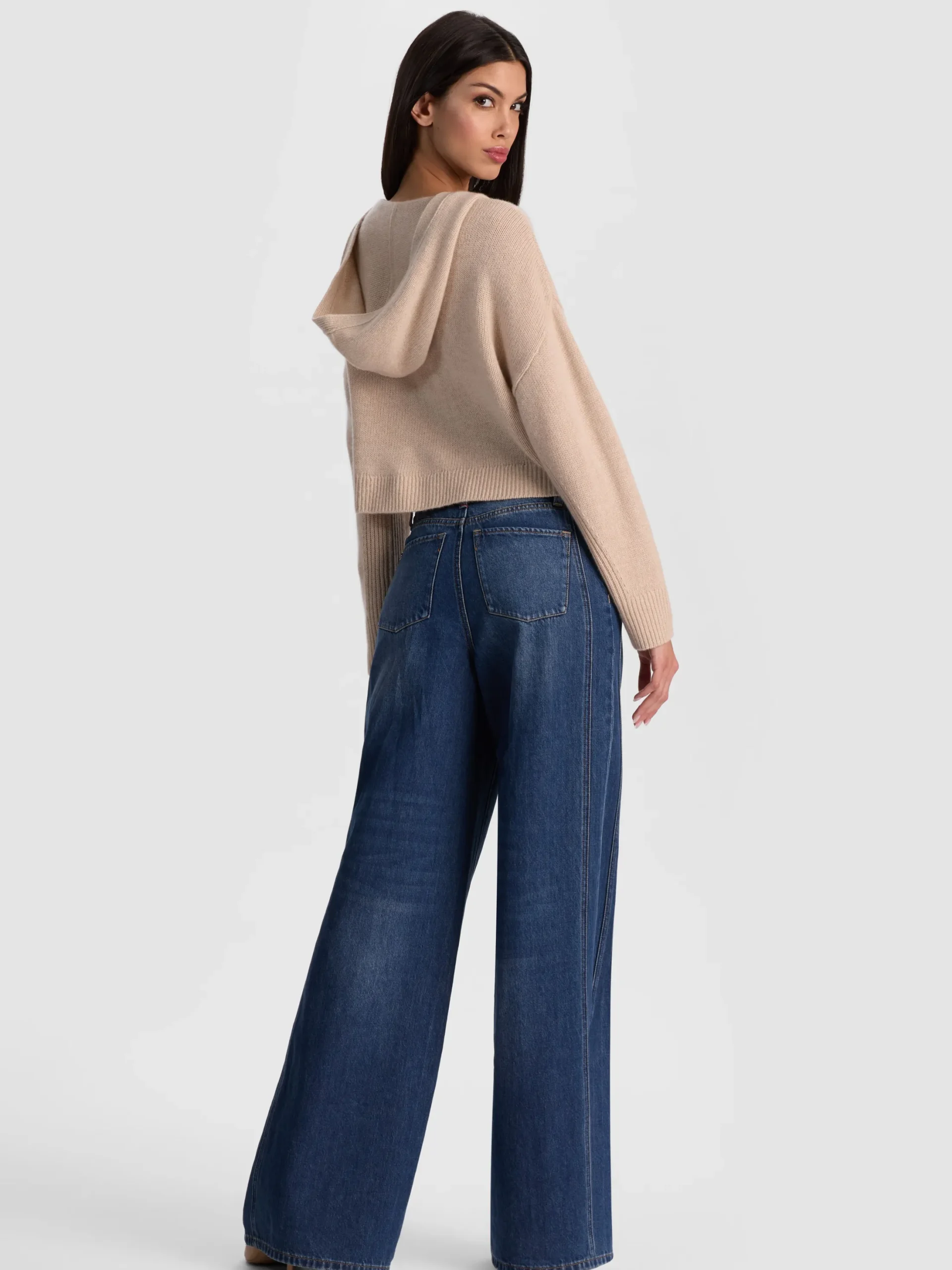 COREY HOODED CASHMERE CARDIGAN