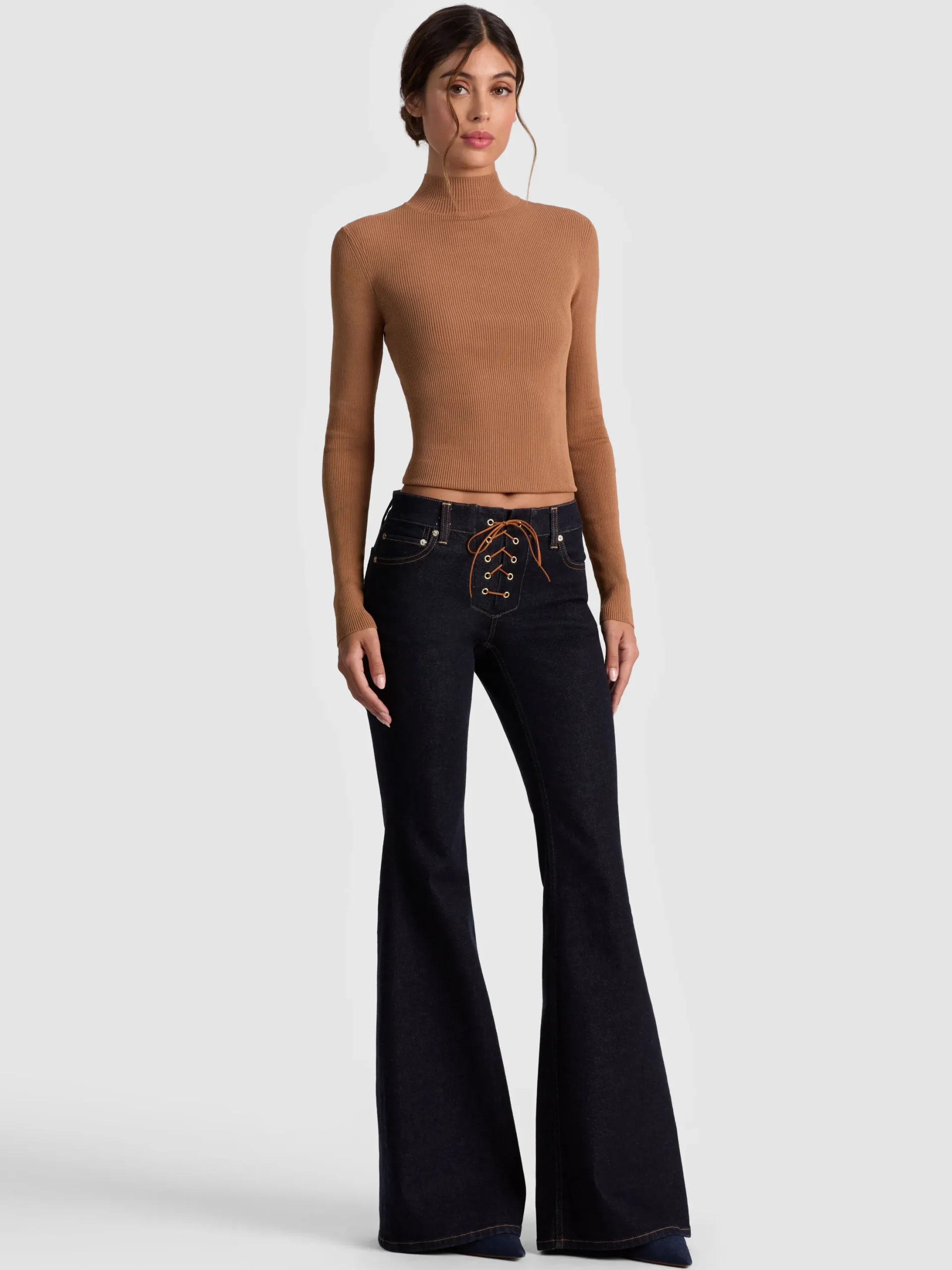 DELILAH LACE UP JEAN