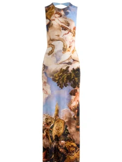 DELORA OPEN BACK MAXI DRESS