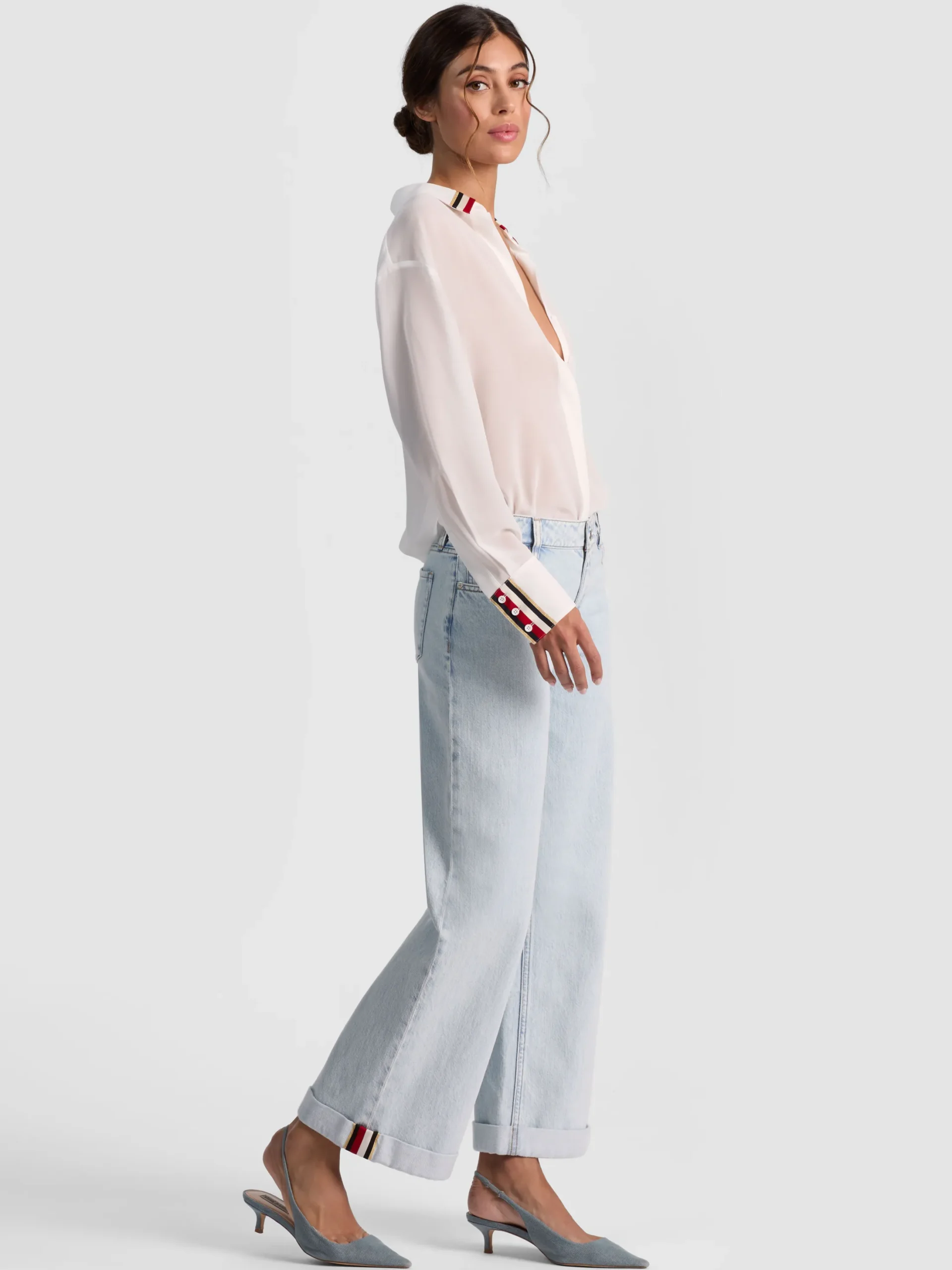 DIMITRA OVERSIZED BUTTON DOWN