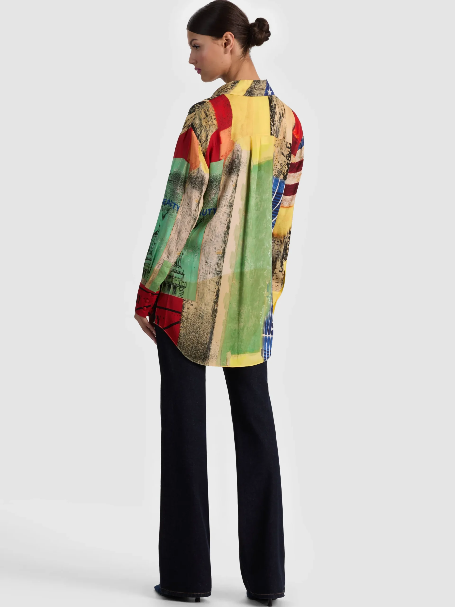 DIMITRA OVERSIZED BUTTON DOWN