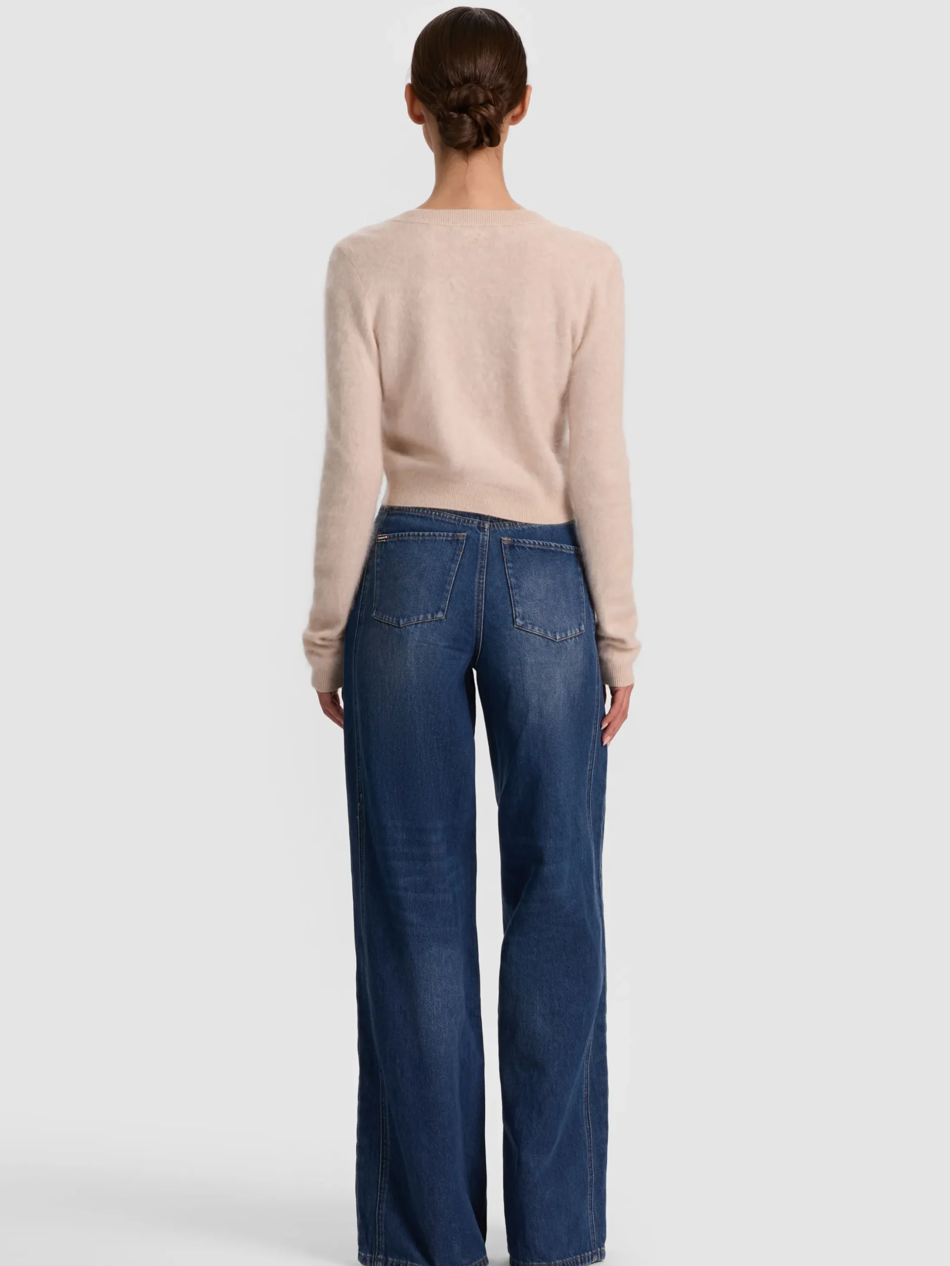 DOLLIE BRUSHED CASHMERE CARDIGAN