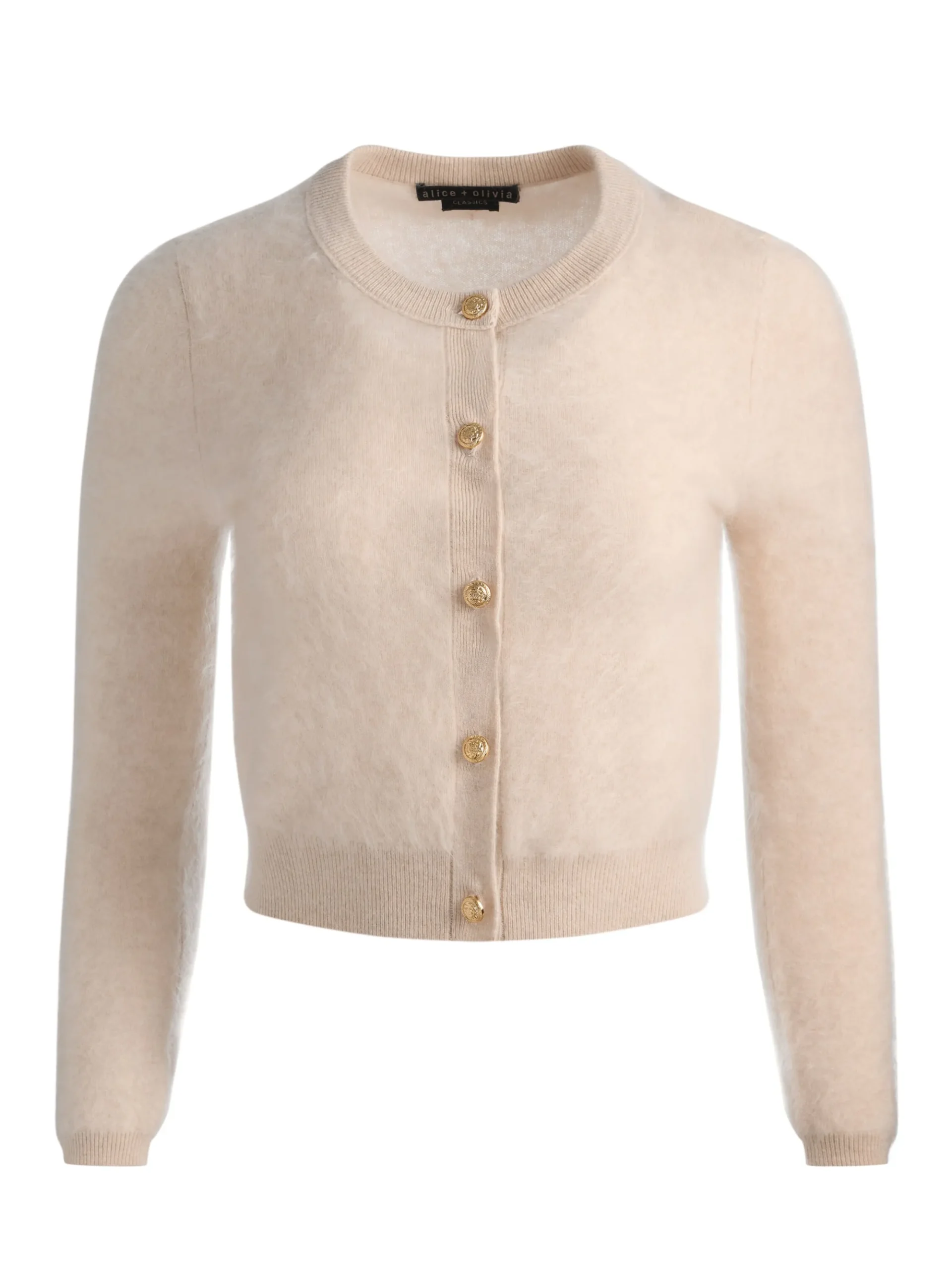 DOLLIE BRUSHED CASHMERE CARDIGAN
