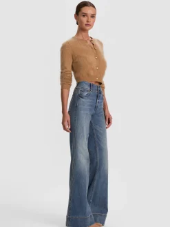 DOLLIE BRUSHED CASHMERE CARDIGAN