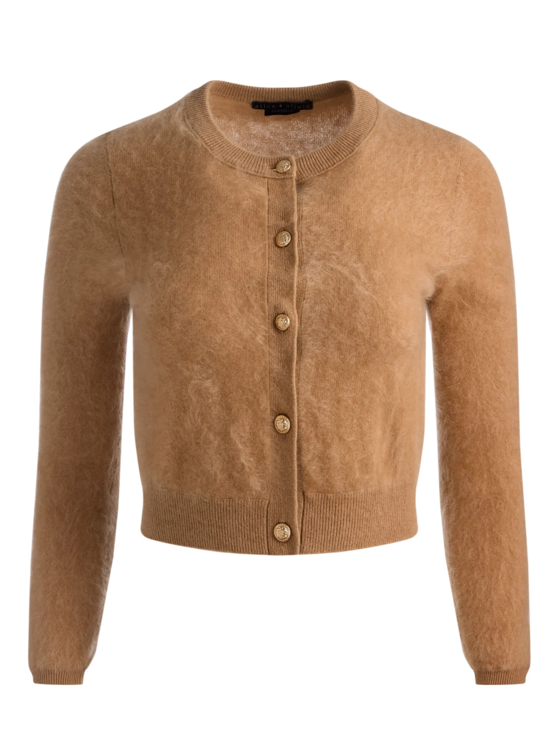 DOLLIE BRUSHED CASHMERE CARDIGAN